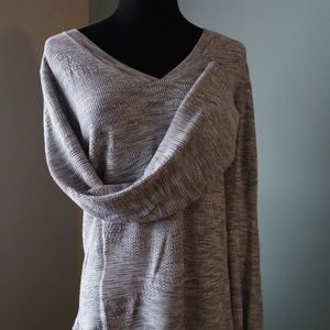 Democracy mixed stitch sweater XL